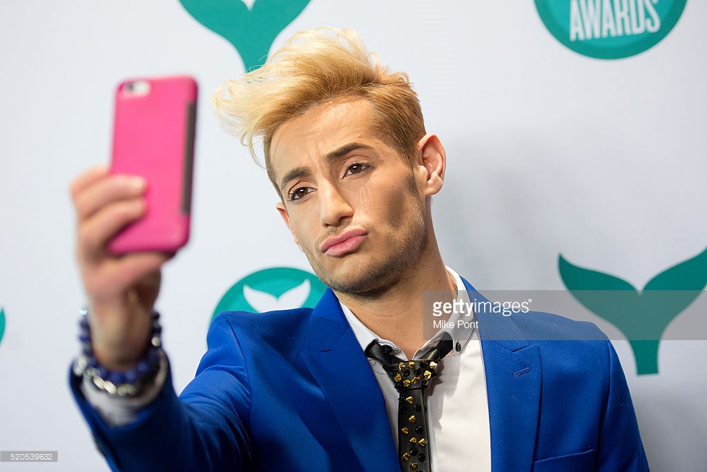 Frankie J. Grande attends the 8th Annual Shorty Awards at The New York Times Center