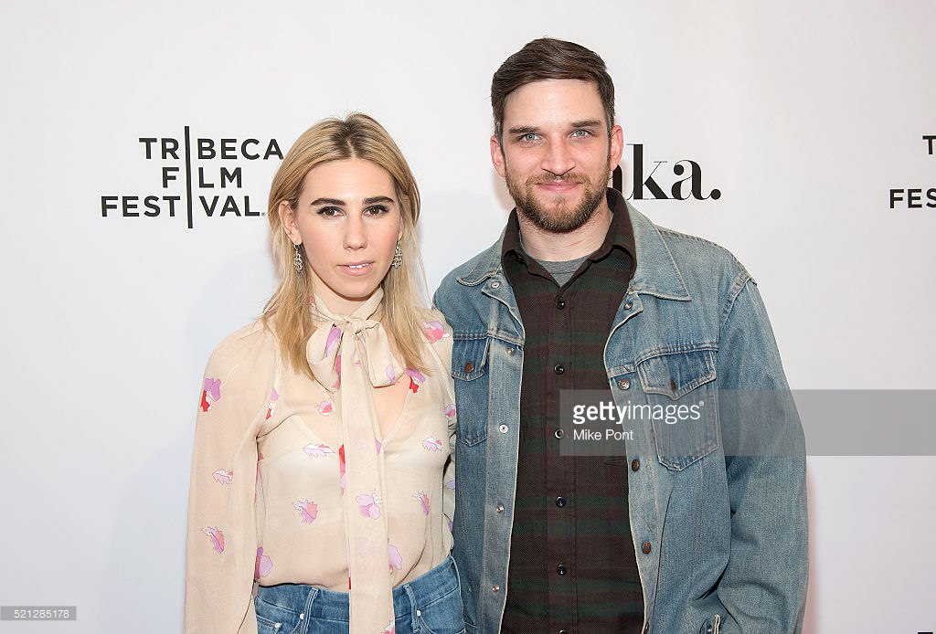 Zosia Mamet (L) and Evan Jonigkeit attend the 'Kicks' premiere during the 2016 Tribeca Film Festival at SVA Theatre on April 14, 2016 in New York City.