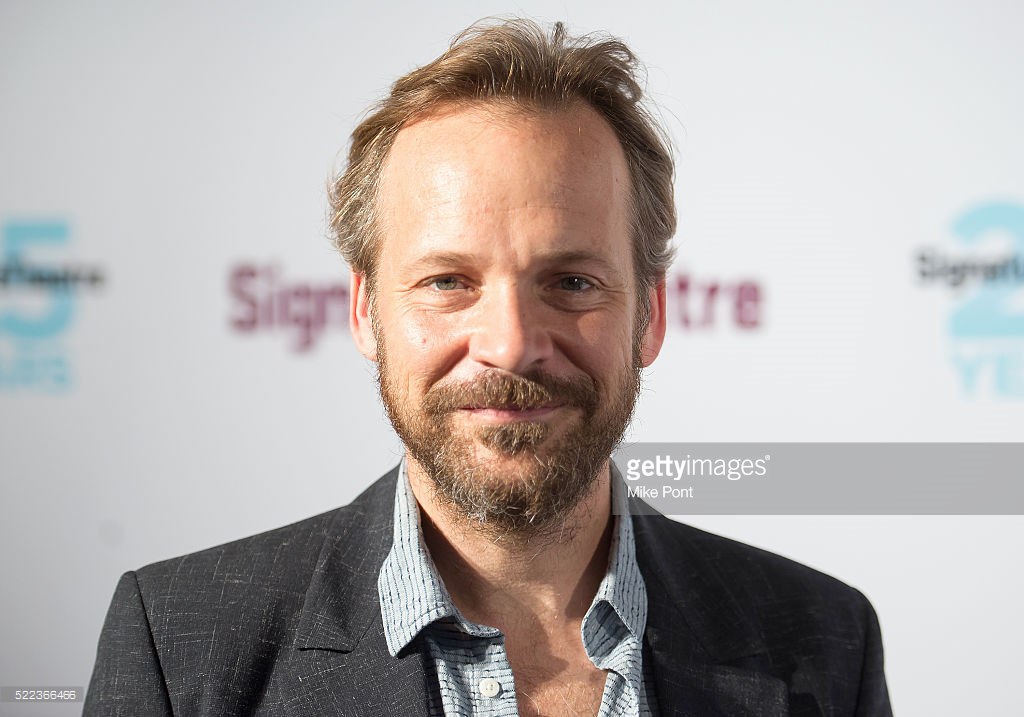 Actor Peter Sarsgaard attends the 2016 Signature Theatre Gala at The Signature Center on April 18, 2016 in New York City.