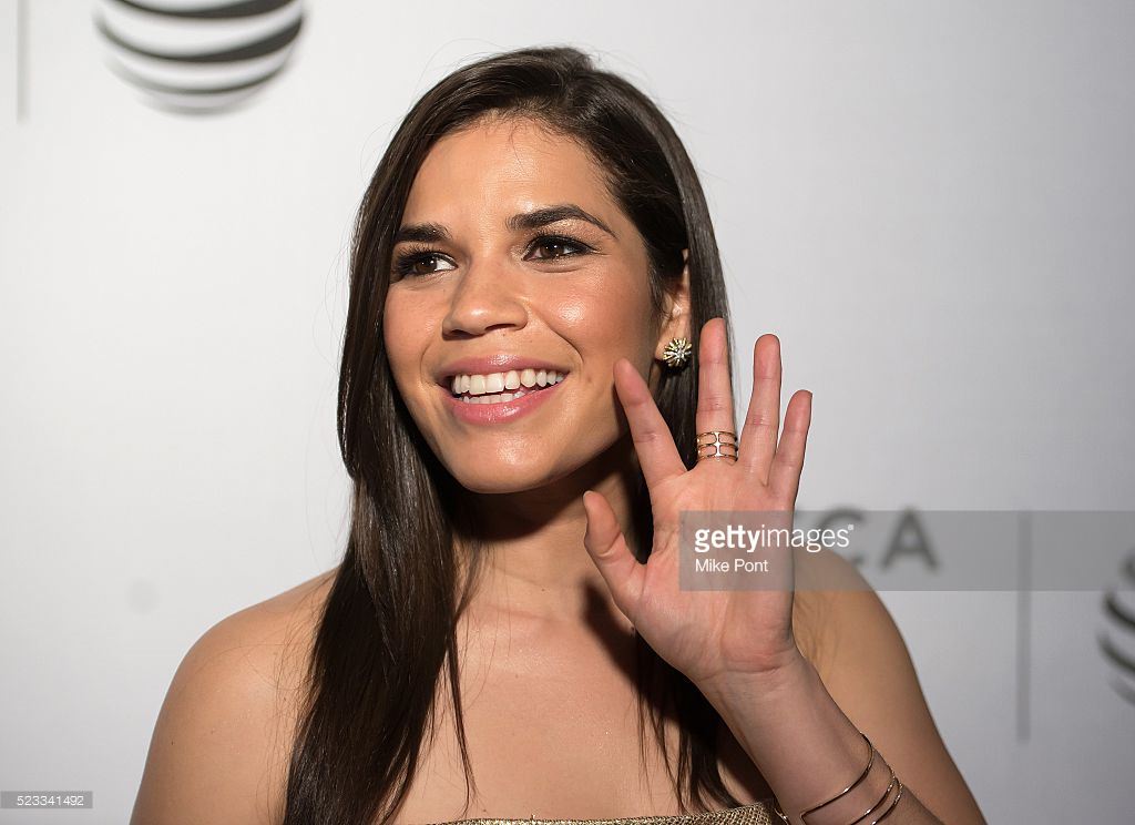America Ferrera attends Tribeca Talks After The Movie: 'Special Correspondents' during the 2016 Tribeca Film Festival at John Zuccotti Theater at BMCC Tribeca Performing Arts Center on April 22, 2016 in New York City.