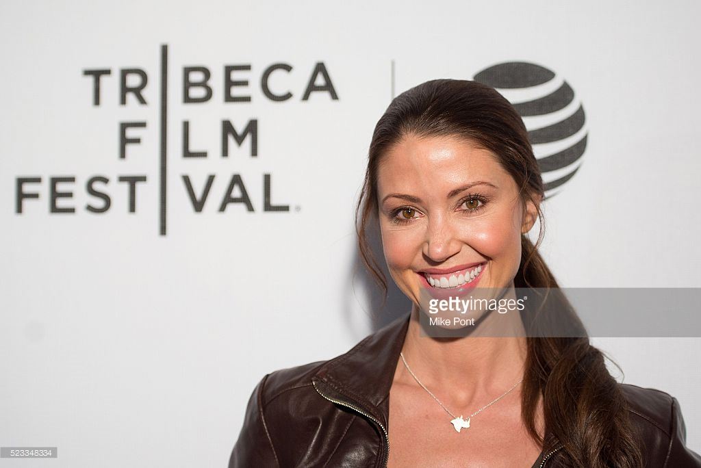 Shannon Elizabeth attends Tribeca Talks After The Movie: 'Special Correspondents' during the 2016 Tribeca Film Festival at John Zuccotti Theater at BMCC Tribeca Performing Arts Center on April 22, 2016 in New York 