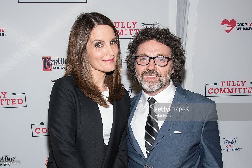 Tina Fey and Jeff Richmond attend the 'Fully Committed' Broadway opening night after party at Eventi Hotel on April 25, 2016 in New York City. 