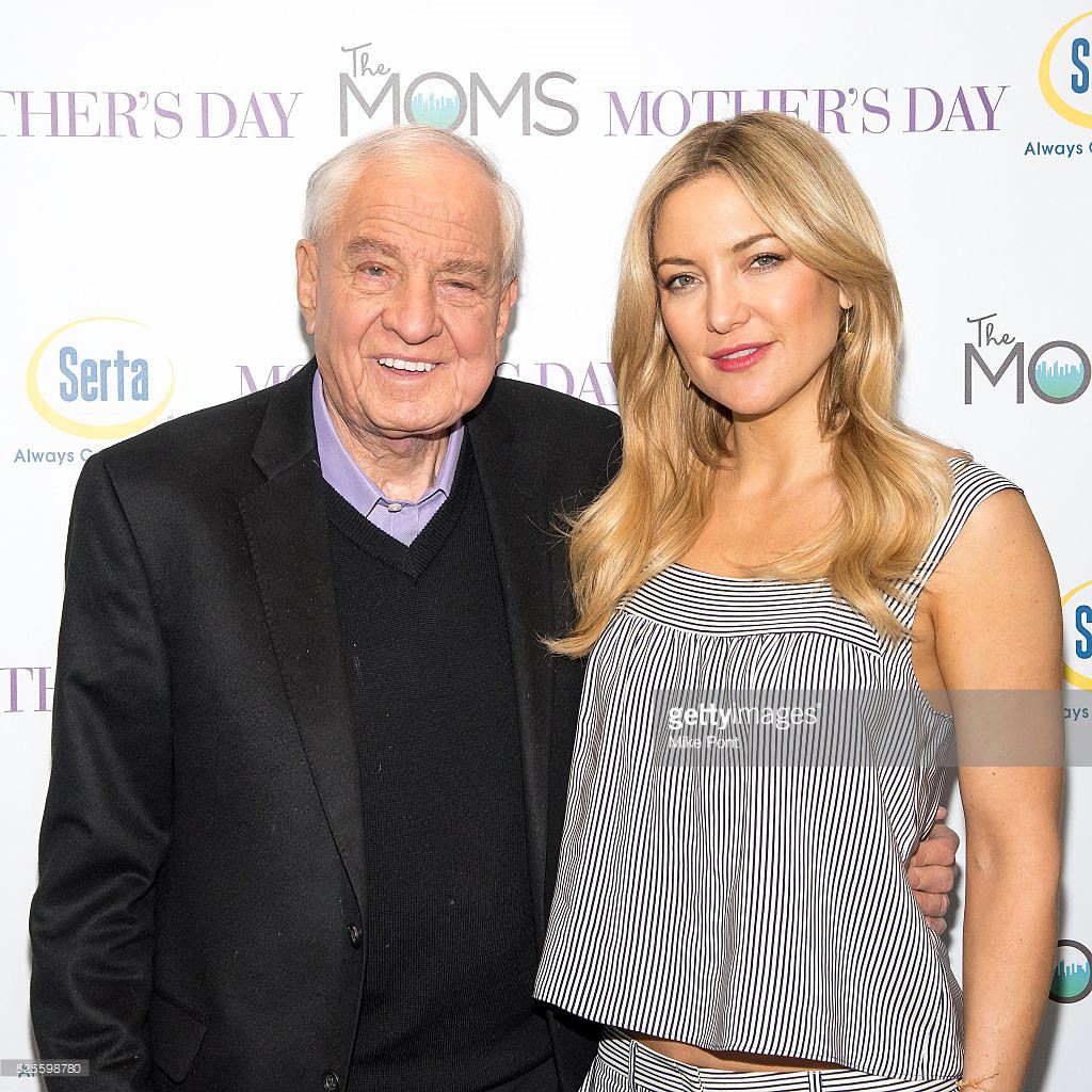 Garry Marshall and Kate Hudson attend the Mamarazzi screening of 'Mother's Day' at Elinor Bunin Munroe Film Center on April 28, 2016 in New York City.